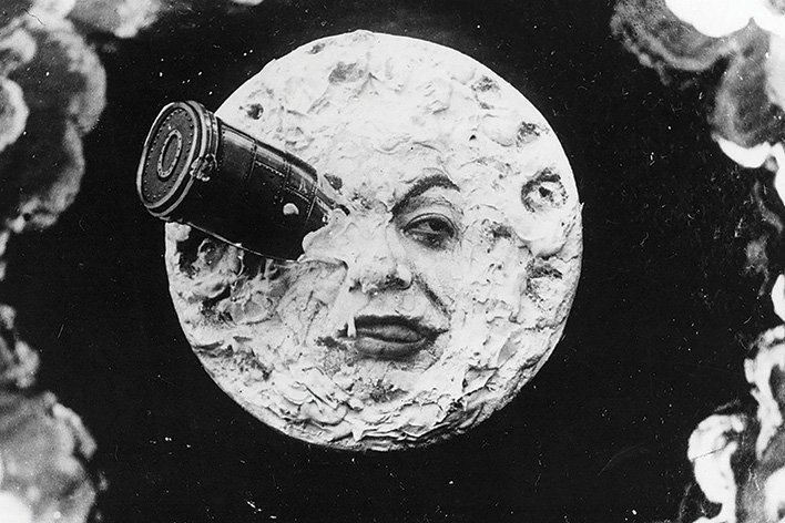 Georges Méliès 'A Trip to the moon (Le Voyage dans la lune)'  1902, Australian Centre for the Moving Image - still - website